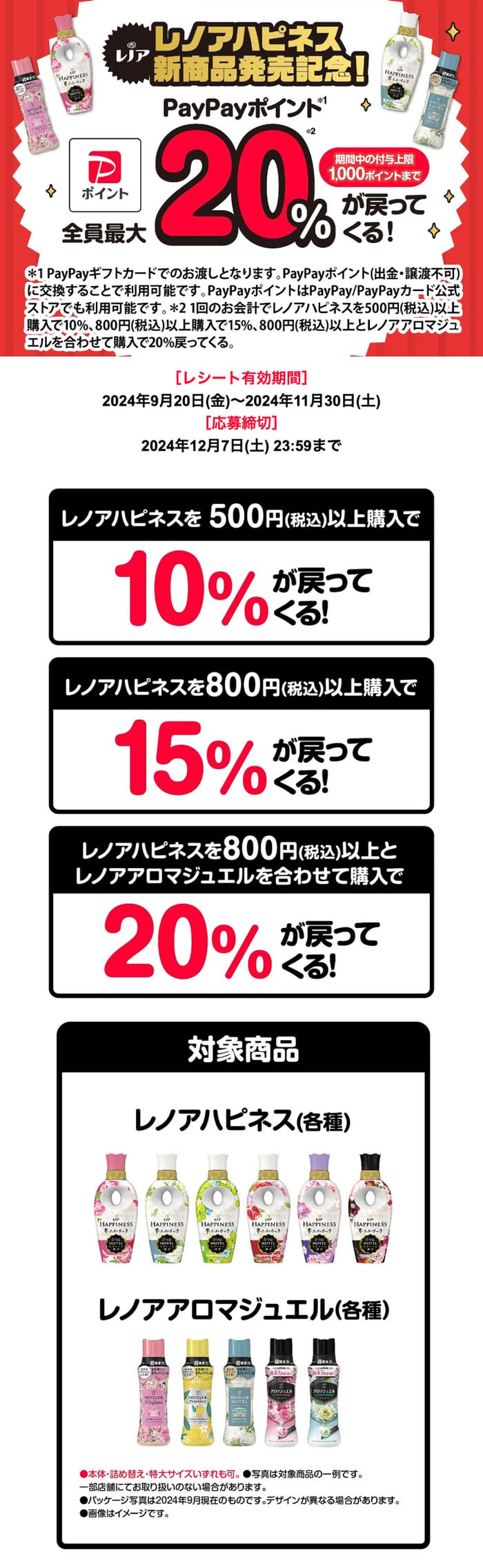 クローズド懸賞　キャンペーン　懸賞情報　懸賞ブログ　レノア　必ずもらえる