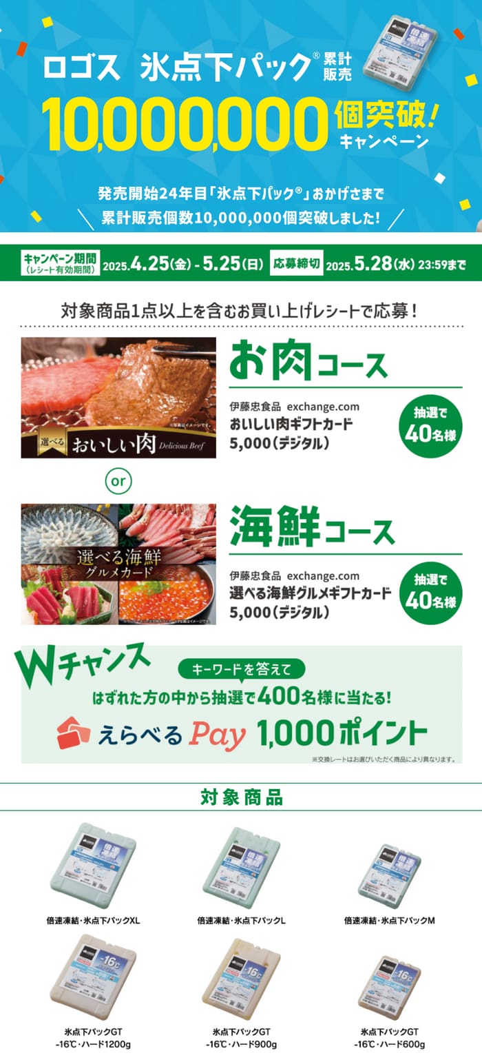 クローズド懸賞　キャンペーン　懸賞情報　懸賞ブログ　ロゴス