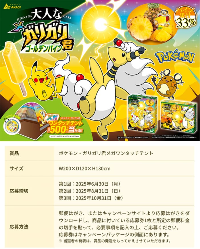 クローズド懸賞　キャンペーン　懸賞情報　懸賞ブログ　ガリガリ　ポケモン