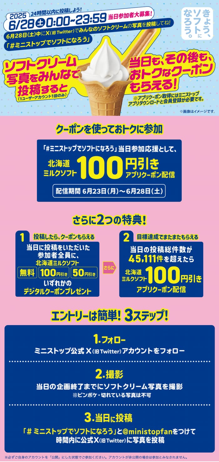 ミニストップ　必ずもらえる　絶対もらえる　キャンペーン　懸賞