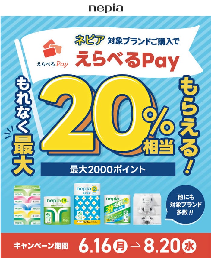 クローズド懸賞　キャンペーン　懸賞情報　懸賞ブログ　ネピア　必ずもらえる