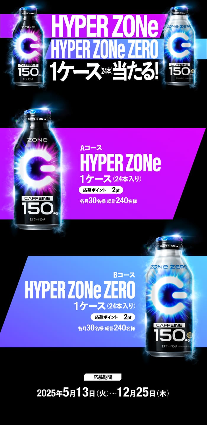 クローズド懸賞　キャンペーン　懸賞情報　懸賞ブログ　zone