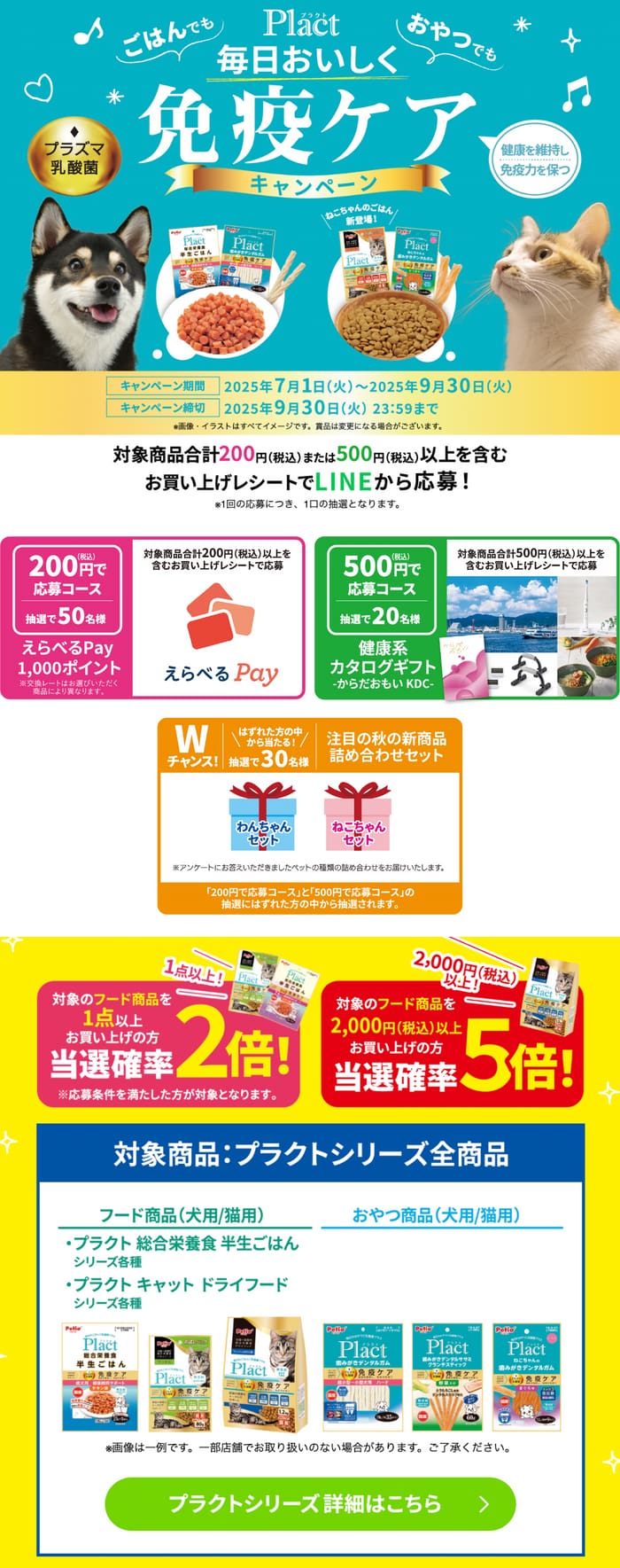 クローズド懸賞　キャンペーン　懸賞情報　懸賞ブログ　プラクト