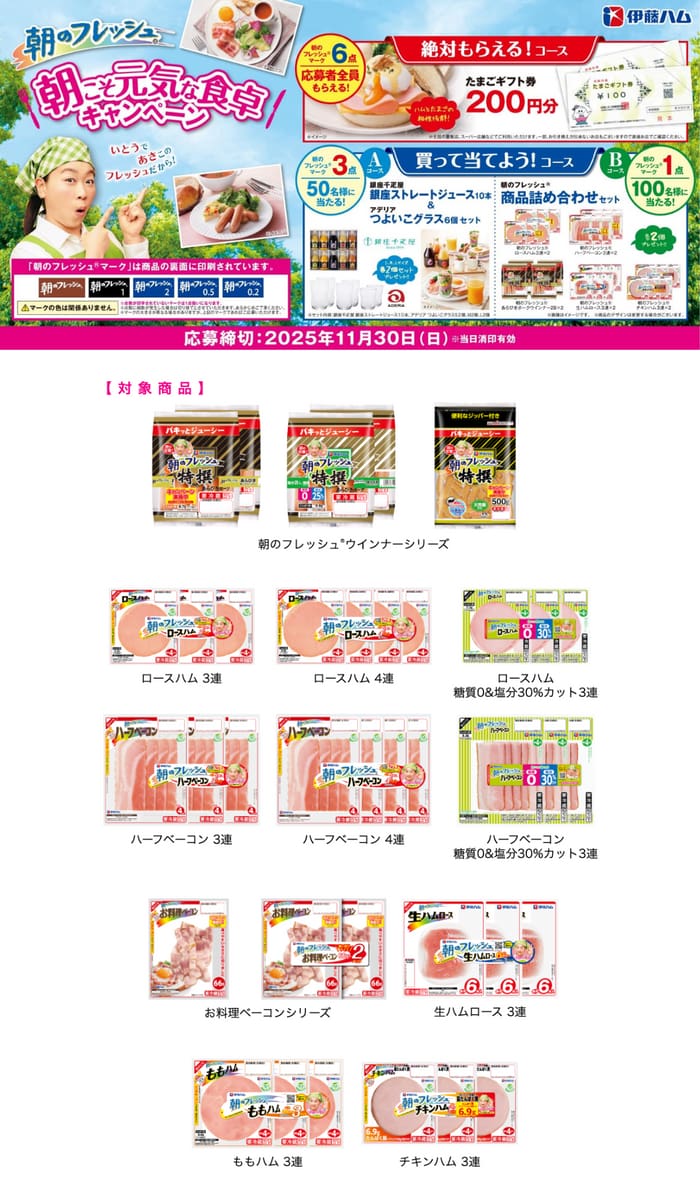 クローズド懸賞　キャンペーン　懸賞情報　懸賞ブログ
