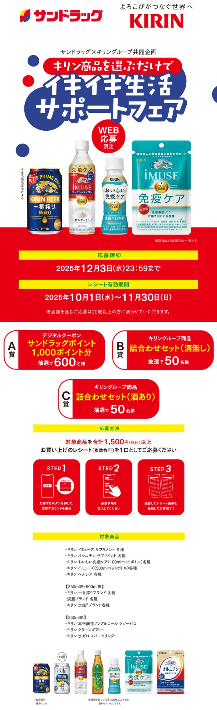 サンドラッグ　キャンペーン　懸賞　懸賞ブログ
