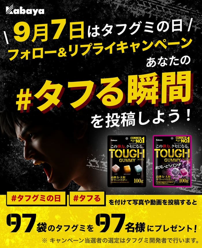 クローズド懸賞　キャンペーン　懸賞情報　懸賞ブログ　タフグミ
