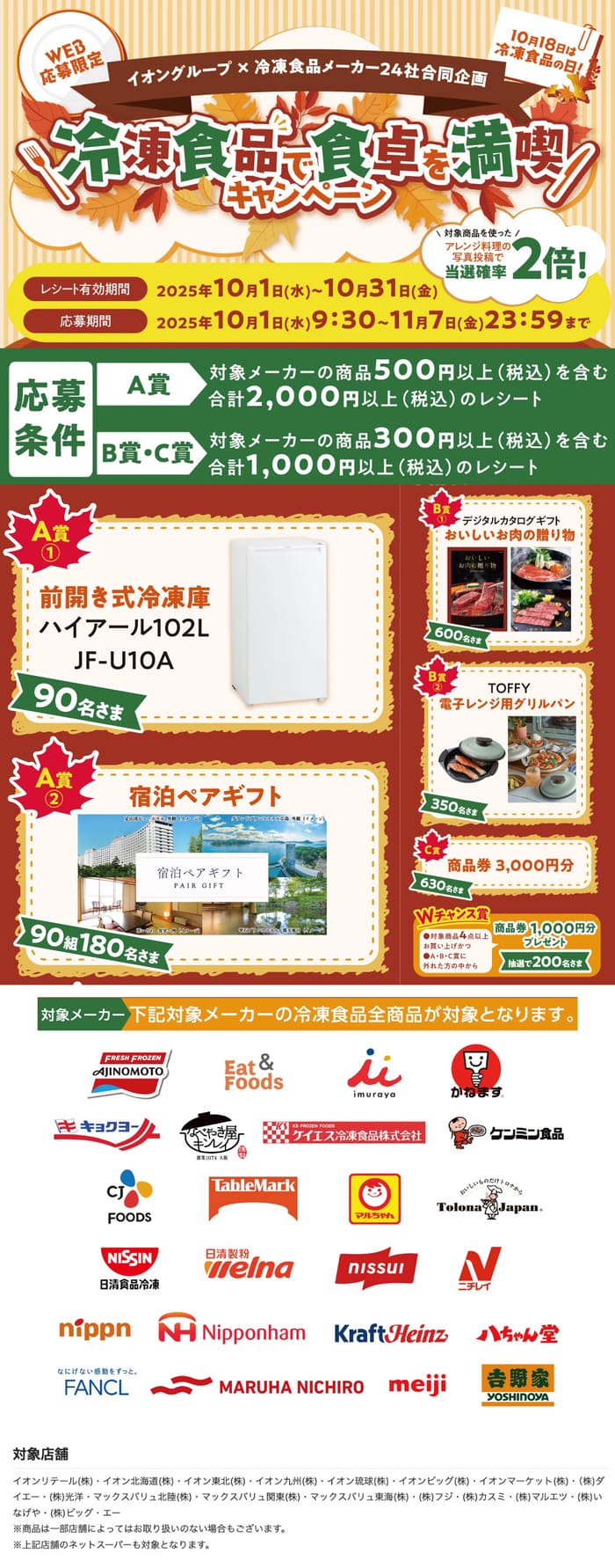 イオン　キャンペーン　懸賞　