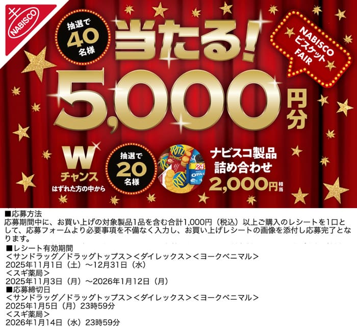 サンドラッグ　キャンペーン　懸賞　懸賞ブログ