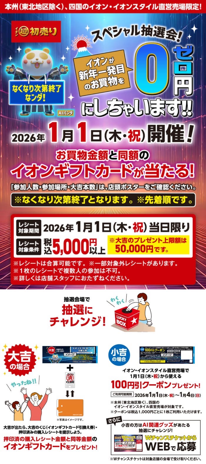 イオン キャンペーン 懸賞