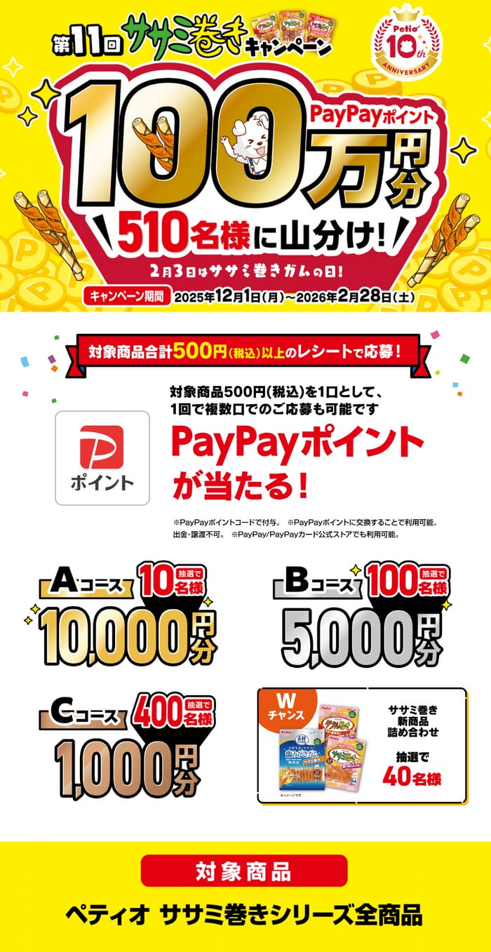 クローズド懸賞 キャンペーン 懸賞情報 懸賞ブログ ペティオ