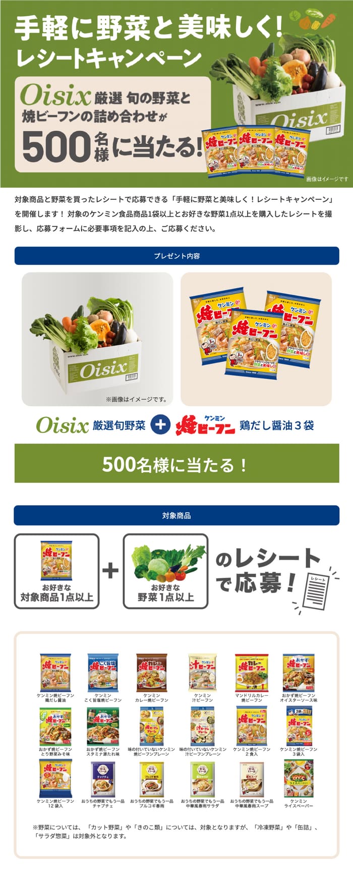 クローズド懸賞 キャンペーン 懸賞情報 懸賞ブログ ケンミン