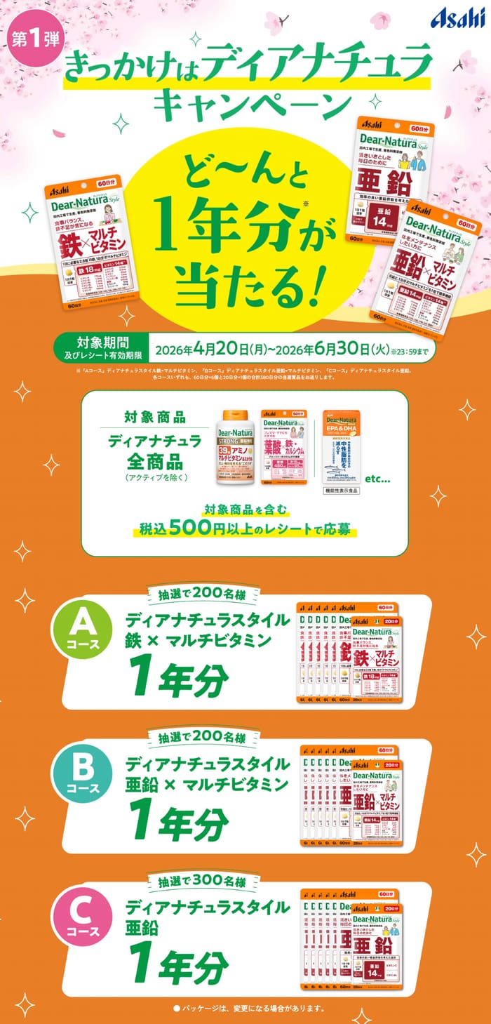 クローズド懸賞 キャンペーン 懸賞情報 懸賞ブログ ディアナチュラ