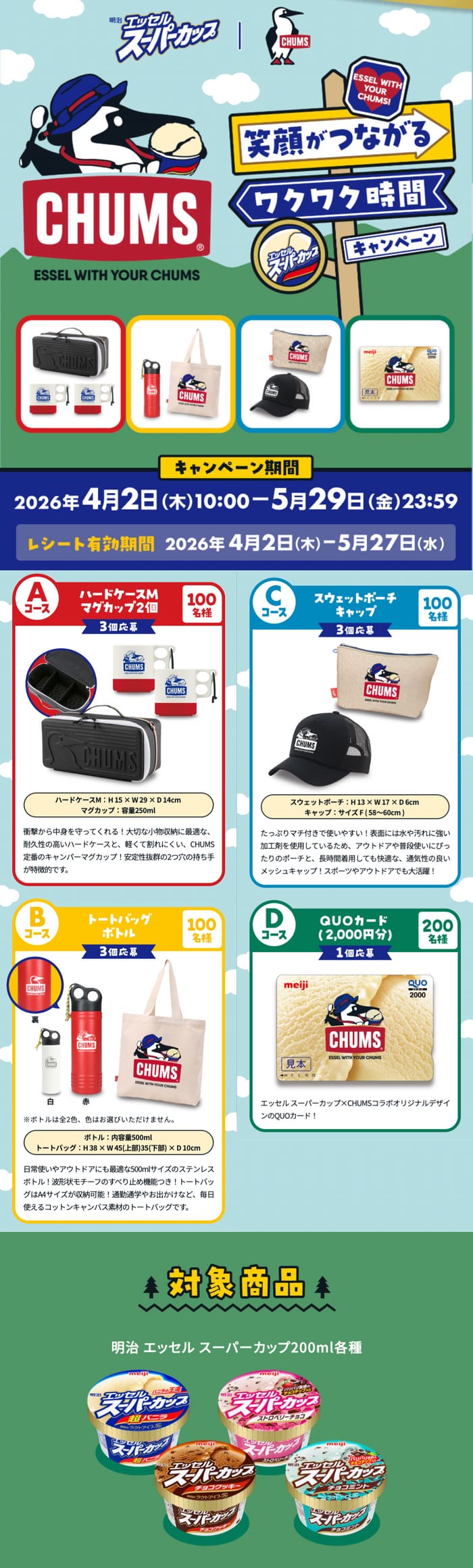 クローズド懸賞 キャンペーン 懸賞情報 懸賞ブログ スーパーカップ