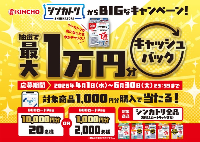 クローズド懸賞 キャンペーン 懸賞情報 懸賞ブログ シンカトリ