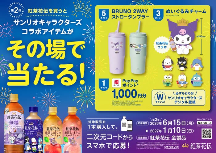 クローズド懸賞 キャンペーン 懸賞情報 懸賞ブログ 紅茶花伝
