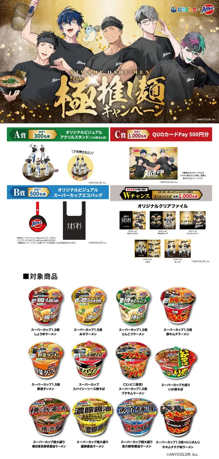 クローズド懸賞 キャンペーン 懸賞情報 懸賞ブログ スーパーカップ